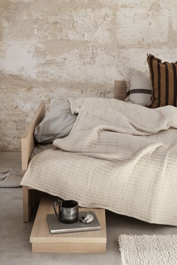 Daze sengeteppe 240 x 250 cm - Beige - Ferm Living