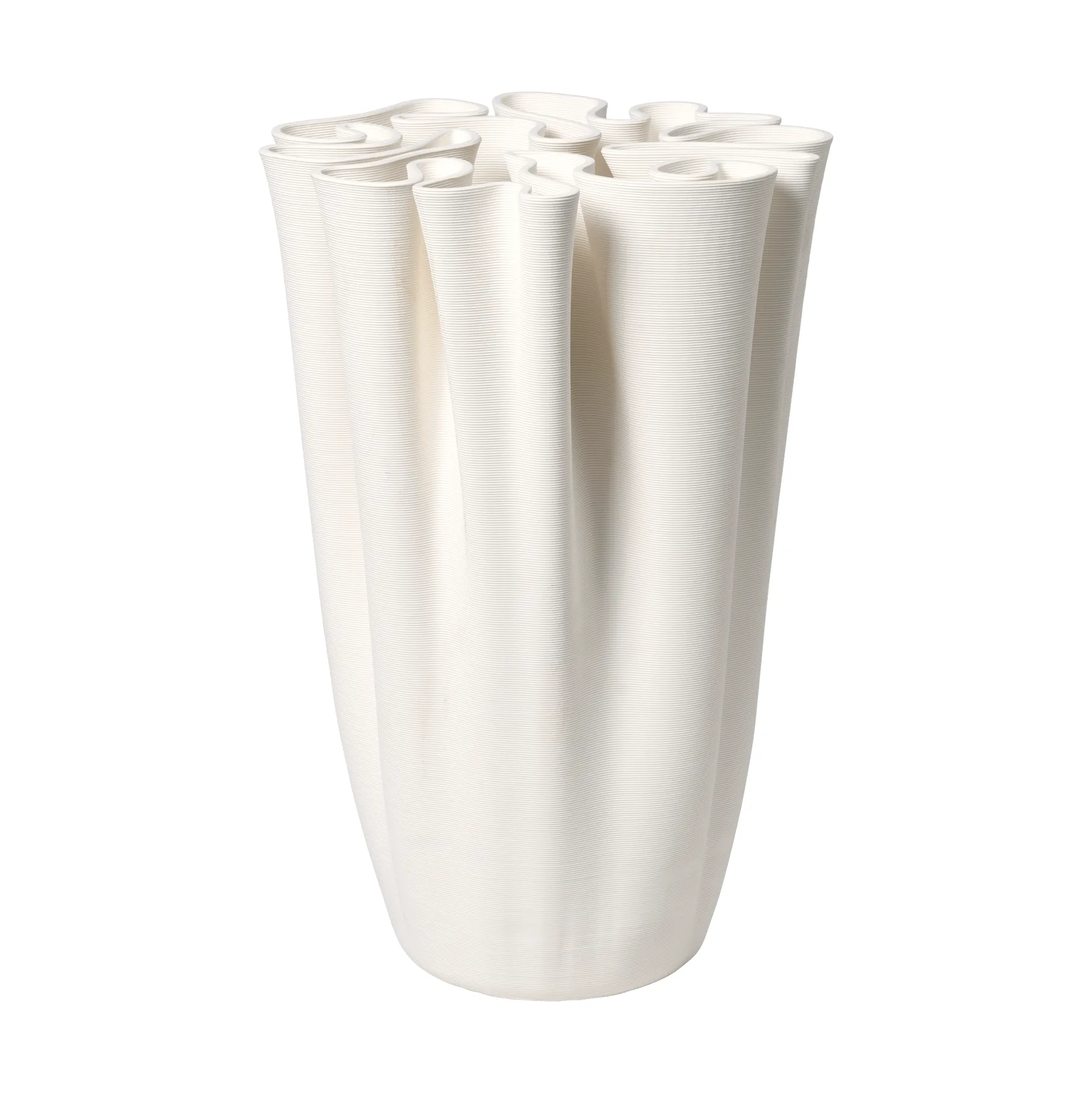 Dedali gulvvase, Off-white, 50 cm Ferm Living