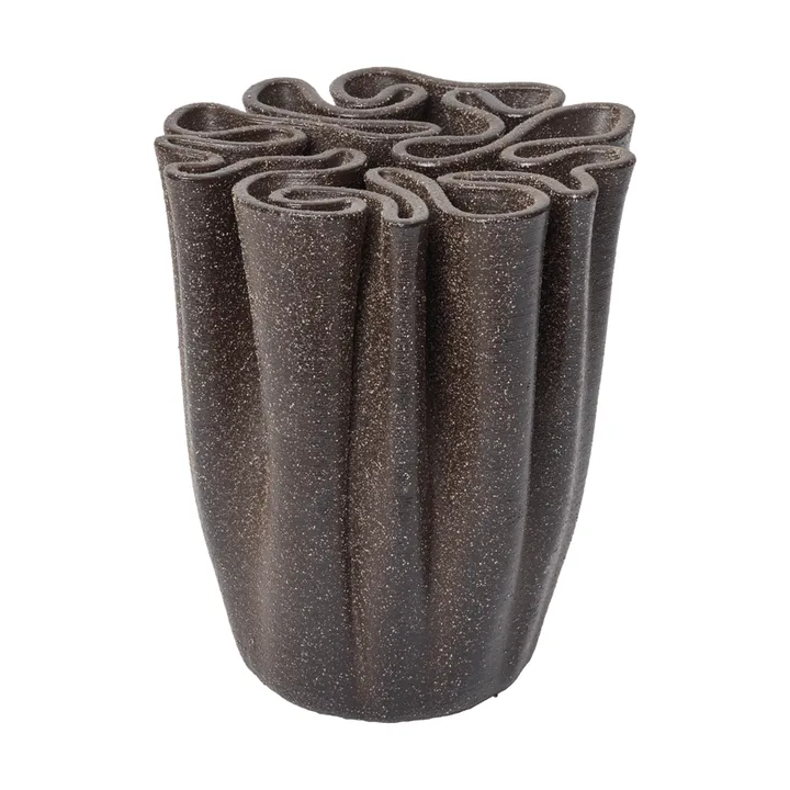 Dedali vase 18 cm - Dark brown - Ferm Living