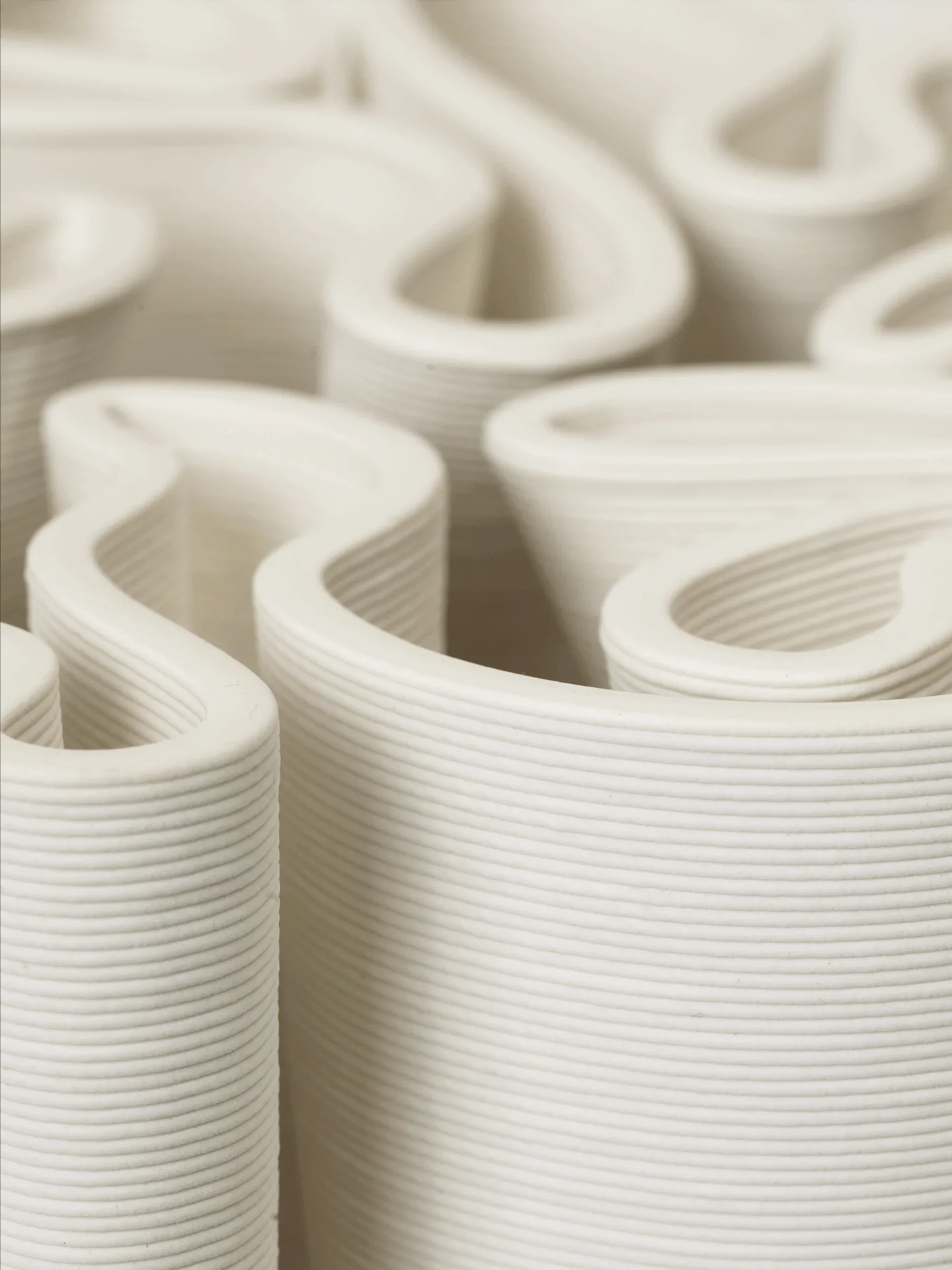 Dedali vase 25 cm, Off-white Ferm Living