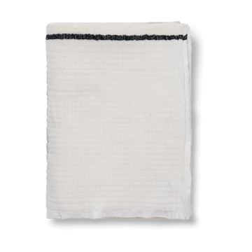 Dela pledd 120x170 cm - Natural-Off-white - Ferm Living