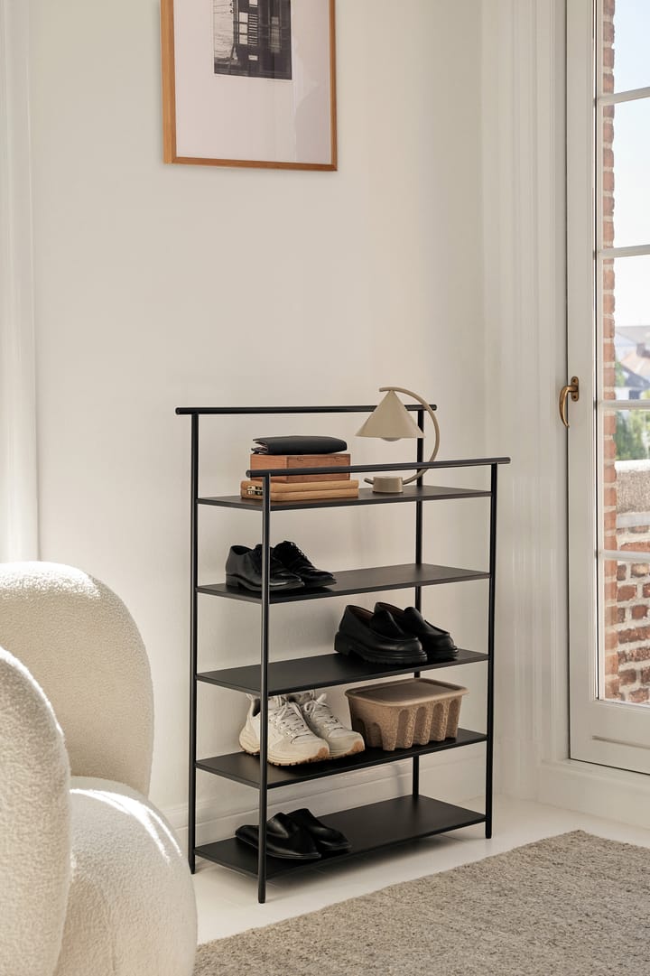 Dora gulvhylle, Svart Ferm Living