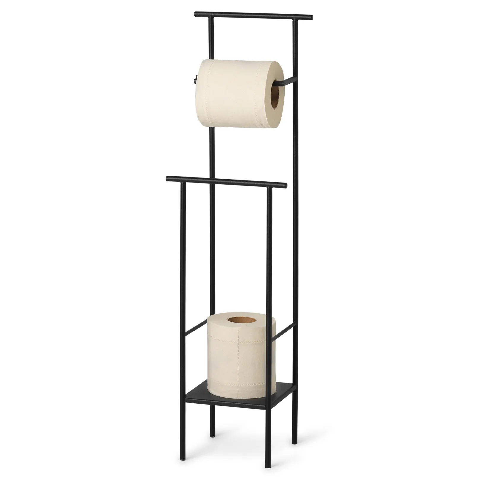 Dora toalettpapirholder, Black Ferm Living