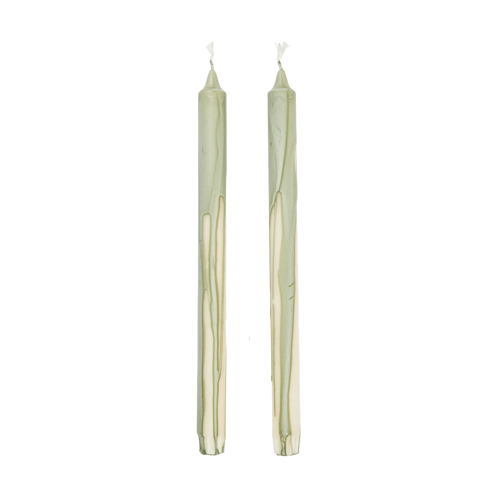 Dryp stearinlys 2-pakning, Tea Green Ferm Living