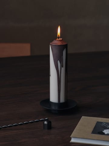 Drypp blokkerlys - Mørk sjokolade, 20 cm - Ferm Living