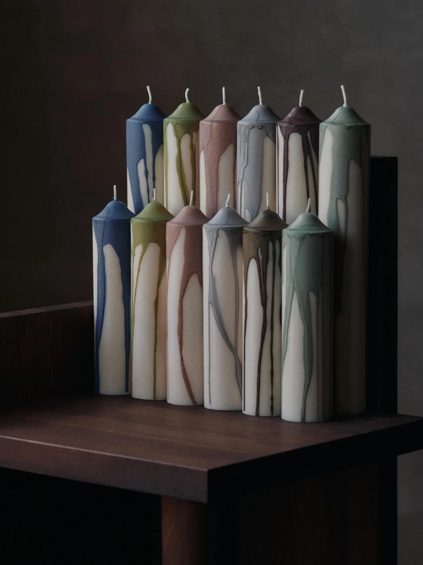 Drypp blokkerlys, Warm Grey, 20 cm Ferm Living