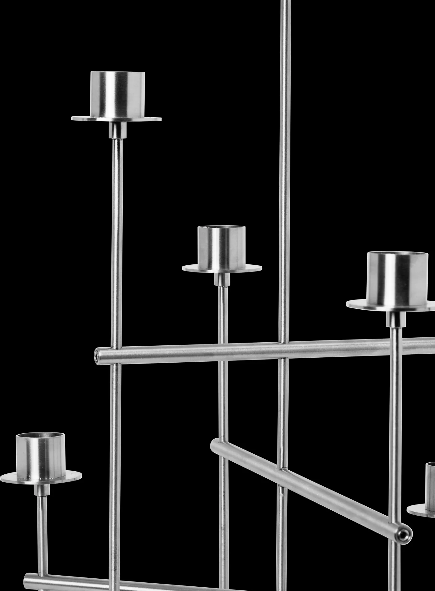 Elysia lysestake, Brushed stainless steel Ferm Living