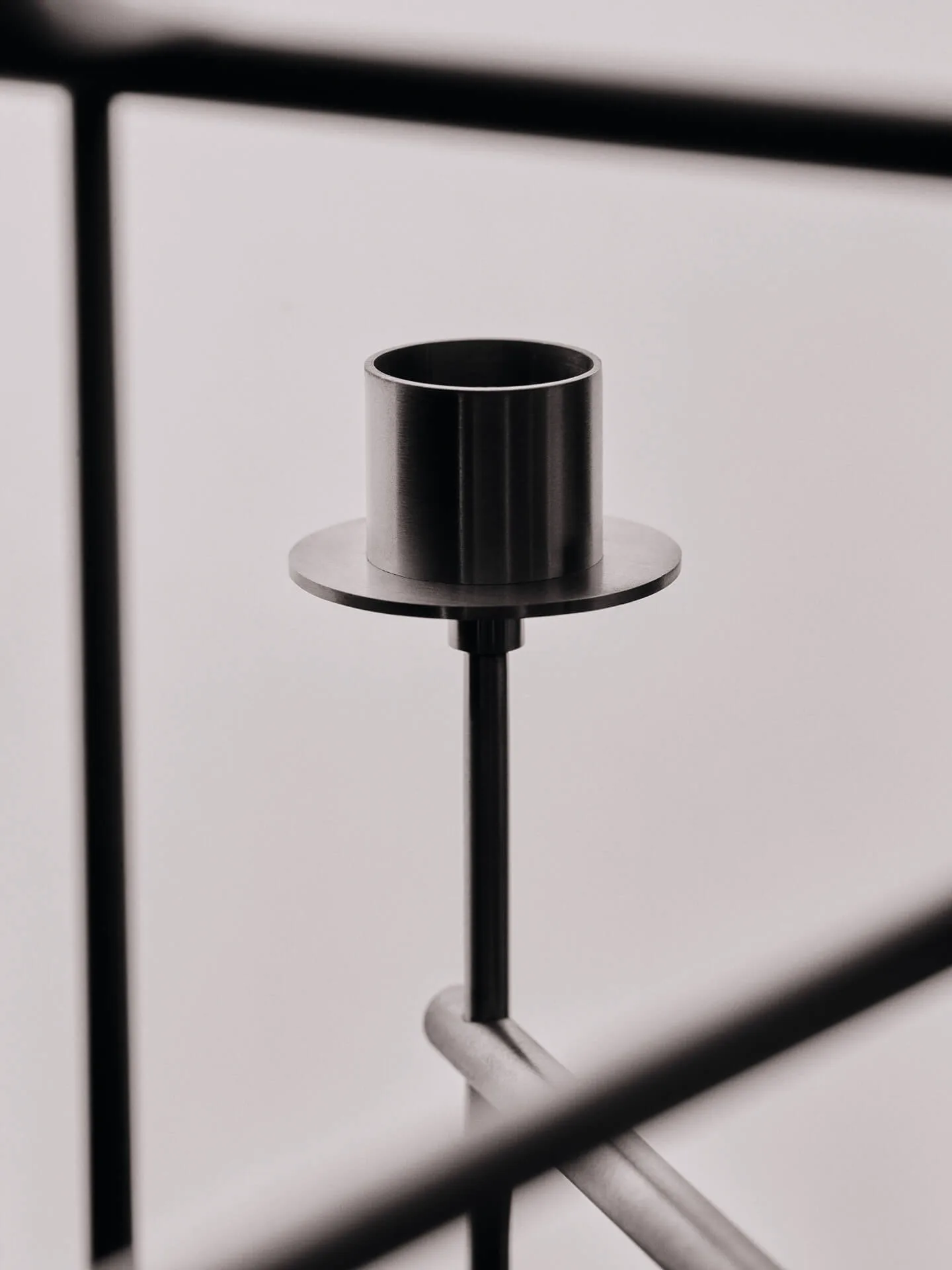 Elysia lysestake, Brushed stainless steel Ferm Living