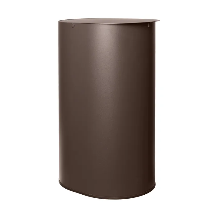 Enkel søppelbøtte large - Dark chocolate - Ferm Living