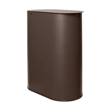 Enkel søppelbøtte medium - Dark chocolate - Ferm Living
