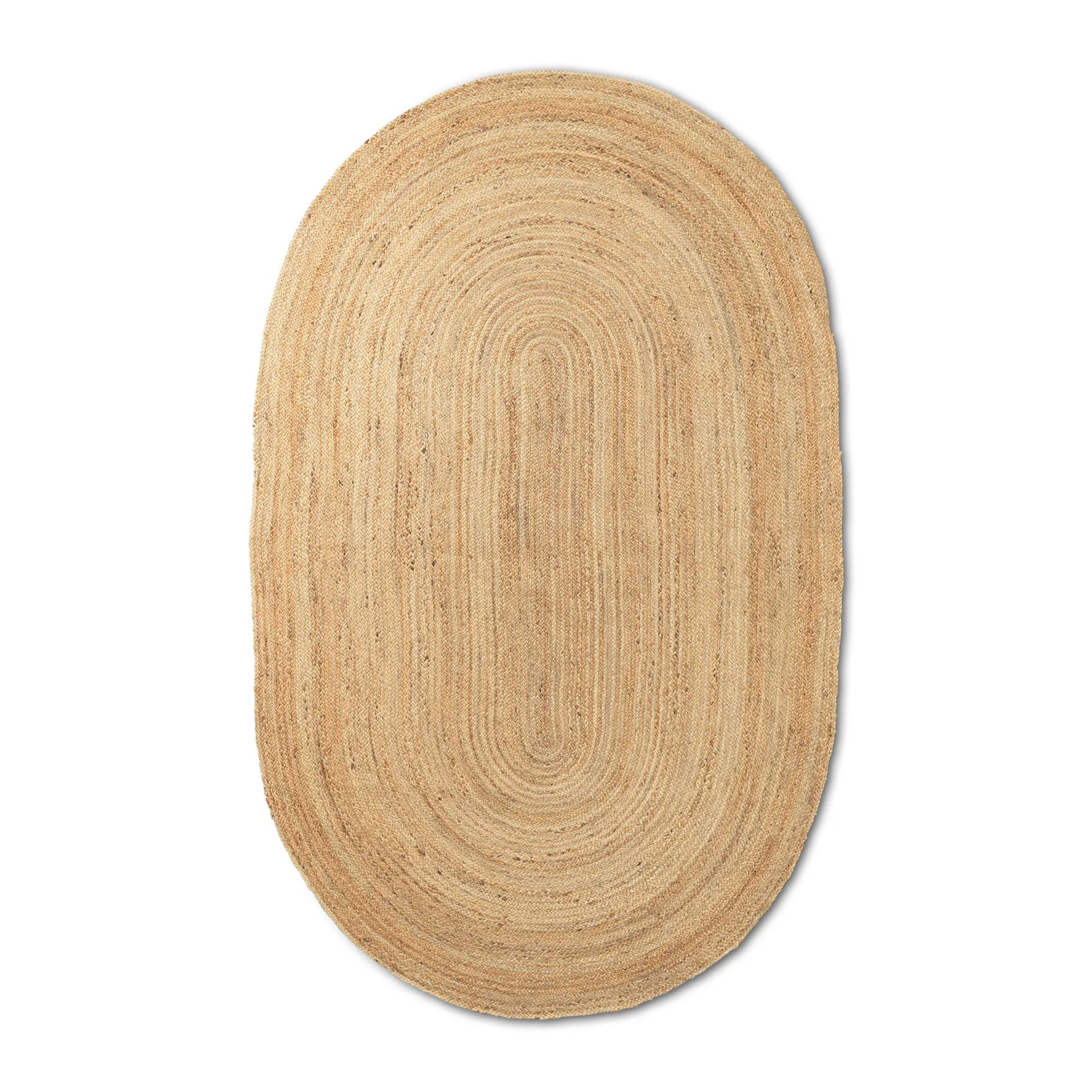 Eternal juteteppe oval small, Natural Ferm Living