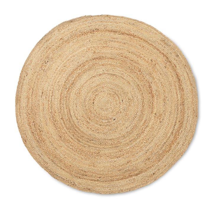 Eternal juteteppe rund small - Natural - Ferm Living