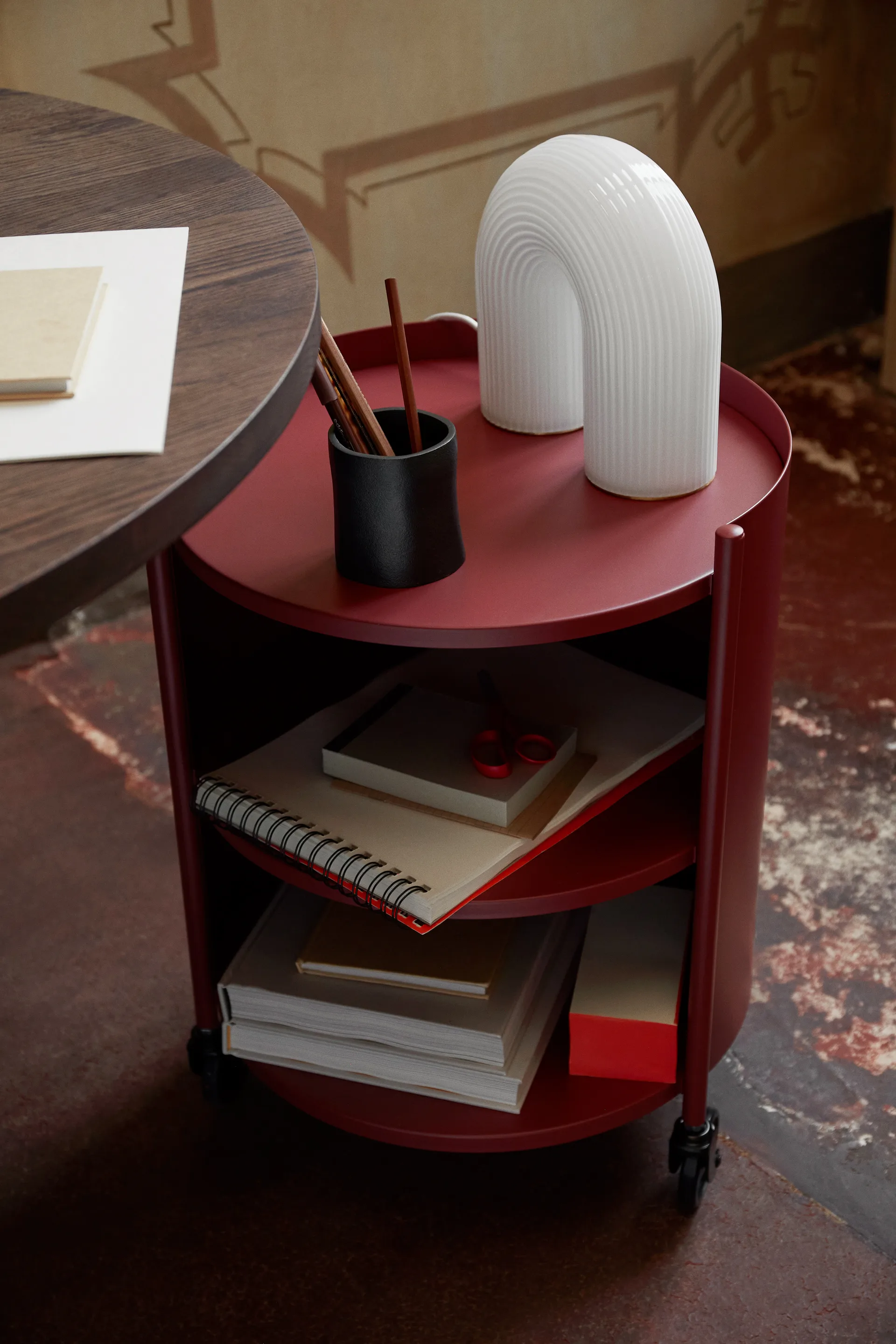 Eve sidebord, Mahogany Red Ferm Living