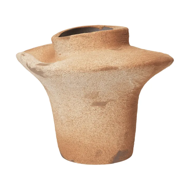 Evio vase - Burnt umber, Ø25x22 cm - Ferm Living