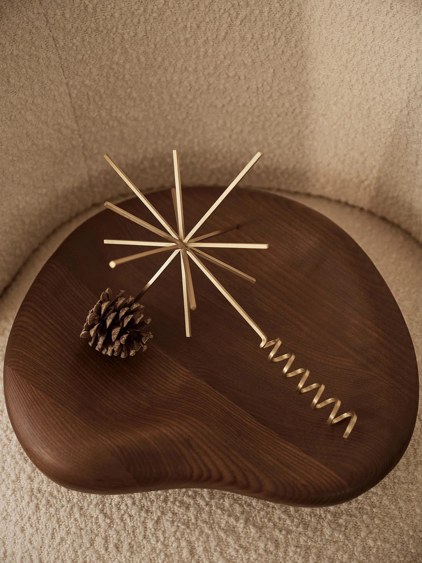 Ferm Living julestjerne messing, messing Ferm Living