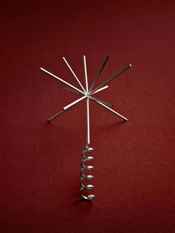 Ferm Living julestjerne messing - Silver - Ferm Living
