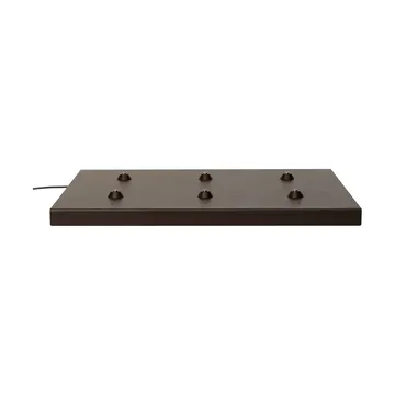 Ferm Living ladeplate pogo pin - Dark chocolate - Ferm Living