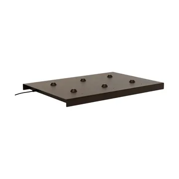 Ferm Living ladeplate pogo pin - Dark chocolate - Ferm Living