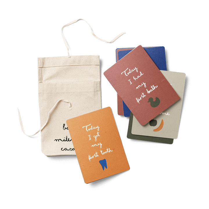Ferm Living Milestone kort inkl. veske, Multi Ferm Living