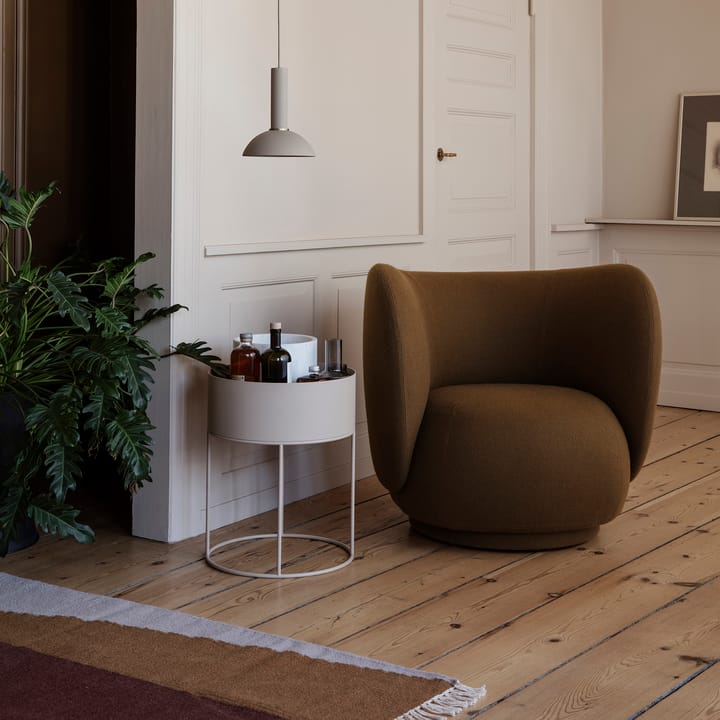 Ferm Living Plant Box Rund, Cashmere Ferm Living