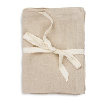 Ferm Living spisebrikke lin 2-pakning - Natural - Ferm Living