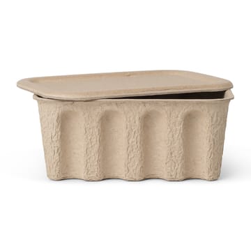 Ferm oppbevaringsboks papir liten 2-stk. - Brun - Ferm Living