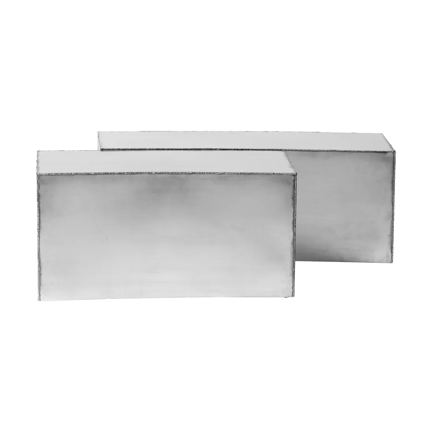 Ferra sofabord 2 deler, Stainless steel Ferm Living