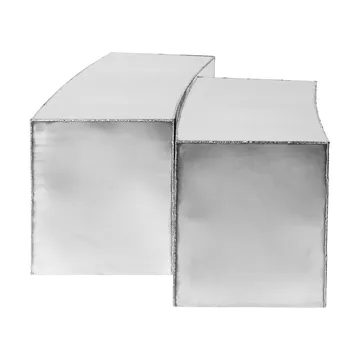 Ferra sofabord 2 deler - Stainless steel - Ferm Living