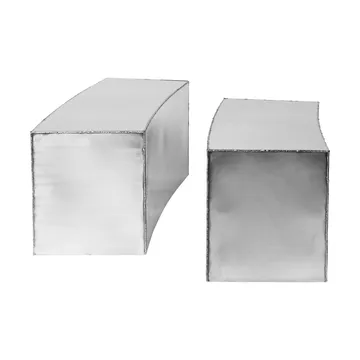 Ferra sofabord 2 deler - Stainless steel - Ferm Living