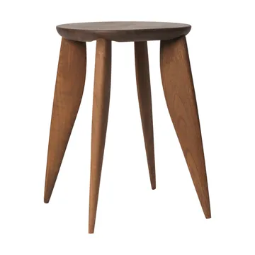 Feve sidebord - Valnøtt, 42x42x45 cm - Ferm Living