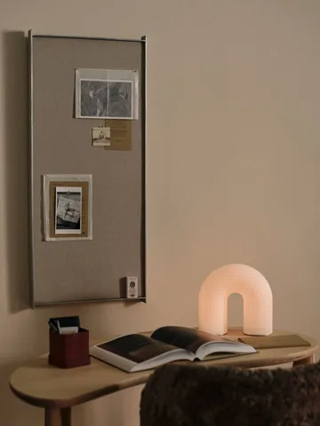 Feve skrivebord 60 x 117 cm - Natural ash - Ferm Living
