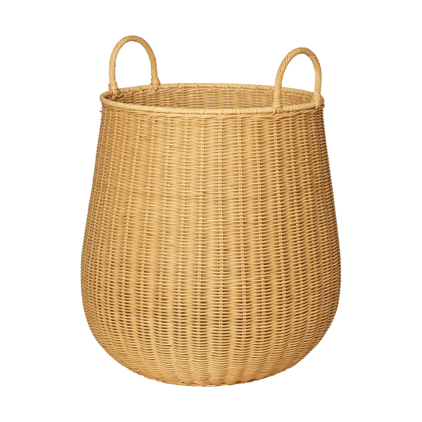 Flettet vaskekurv, Medium, natural Ferm Living