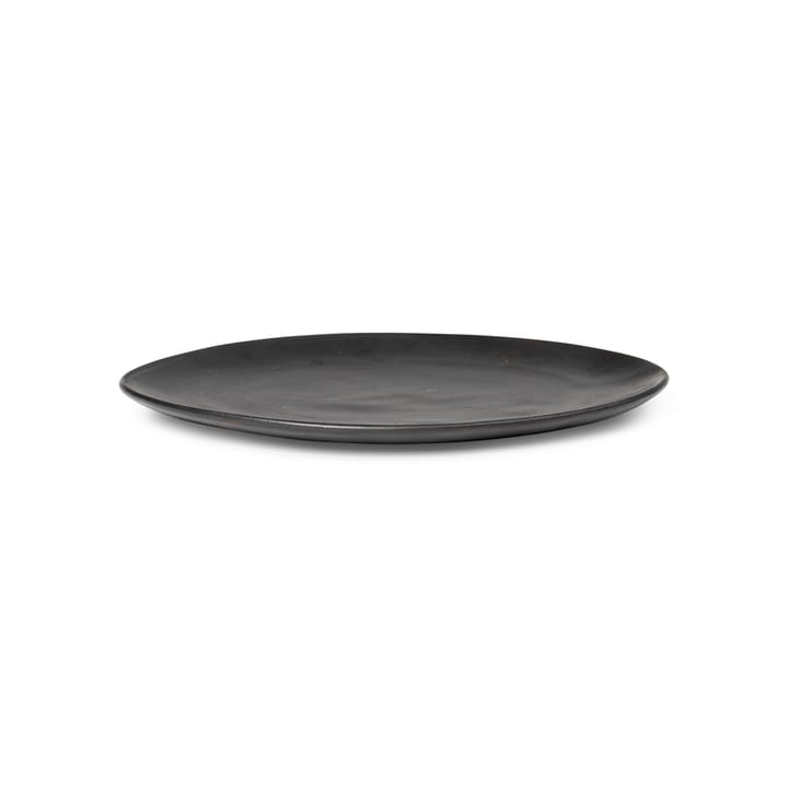 Flow tallerken 22 cm - Svart - Ferm Living