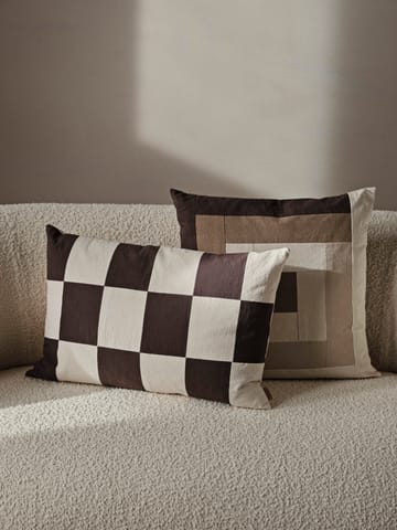 Fold patchwork putetrekk 40x60 cm - Coffee-undyed - Ferm Living
