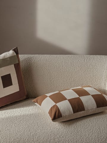Fold patchwork putetrekk 40x60 cm - Sugar kelp-undyed - Ferm Living