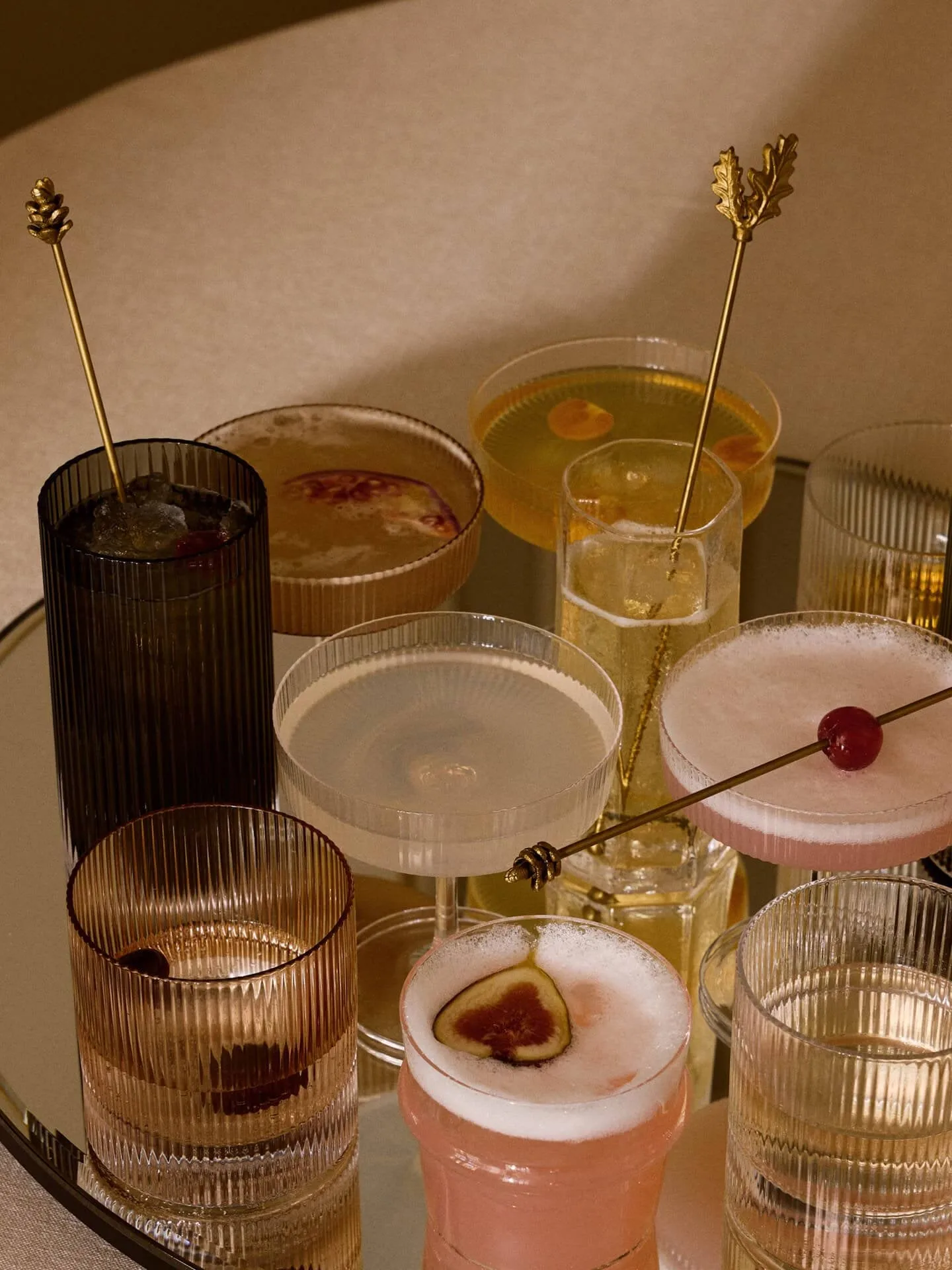 Forest drinkepinner 6-pakning, Messing Ferm Living