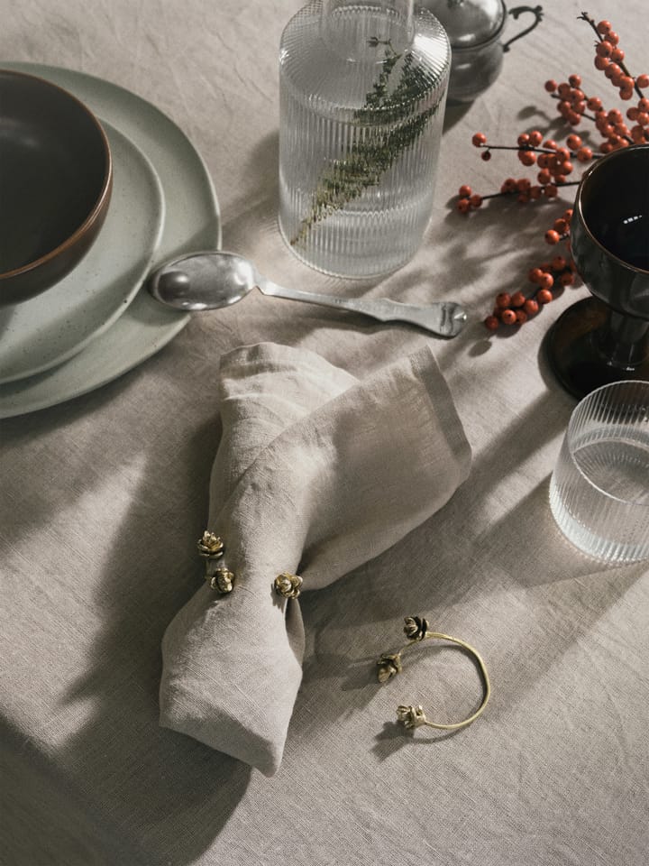 Forest serviettring 4-pakning, Brass Ferm Living