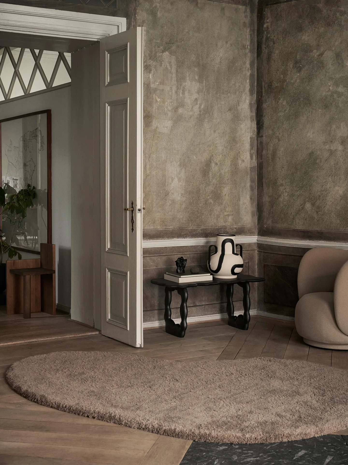 Forma ullteppe 175 x 250 cm, Ash Brown Ferm Living