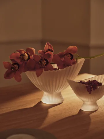 Fountain skål 28 cm - Frosted - Ferm Living