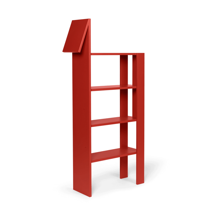 Giraffe bokhylle 69x140 cm - Poppy Red - Ferm Living