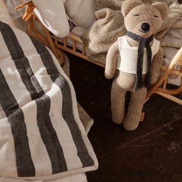 Grand pledd 120x170 cm - Sand-black - Ferm Living