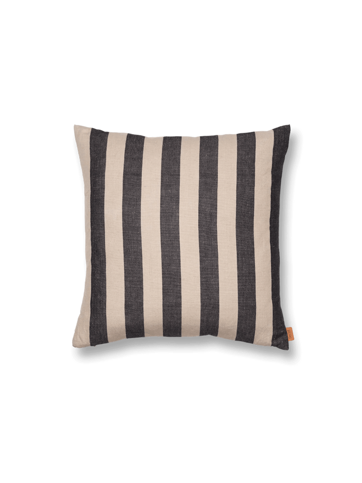 Grand putetrekk 50x50 cm - Sand-svart - Ferm Living