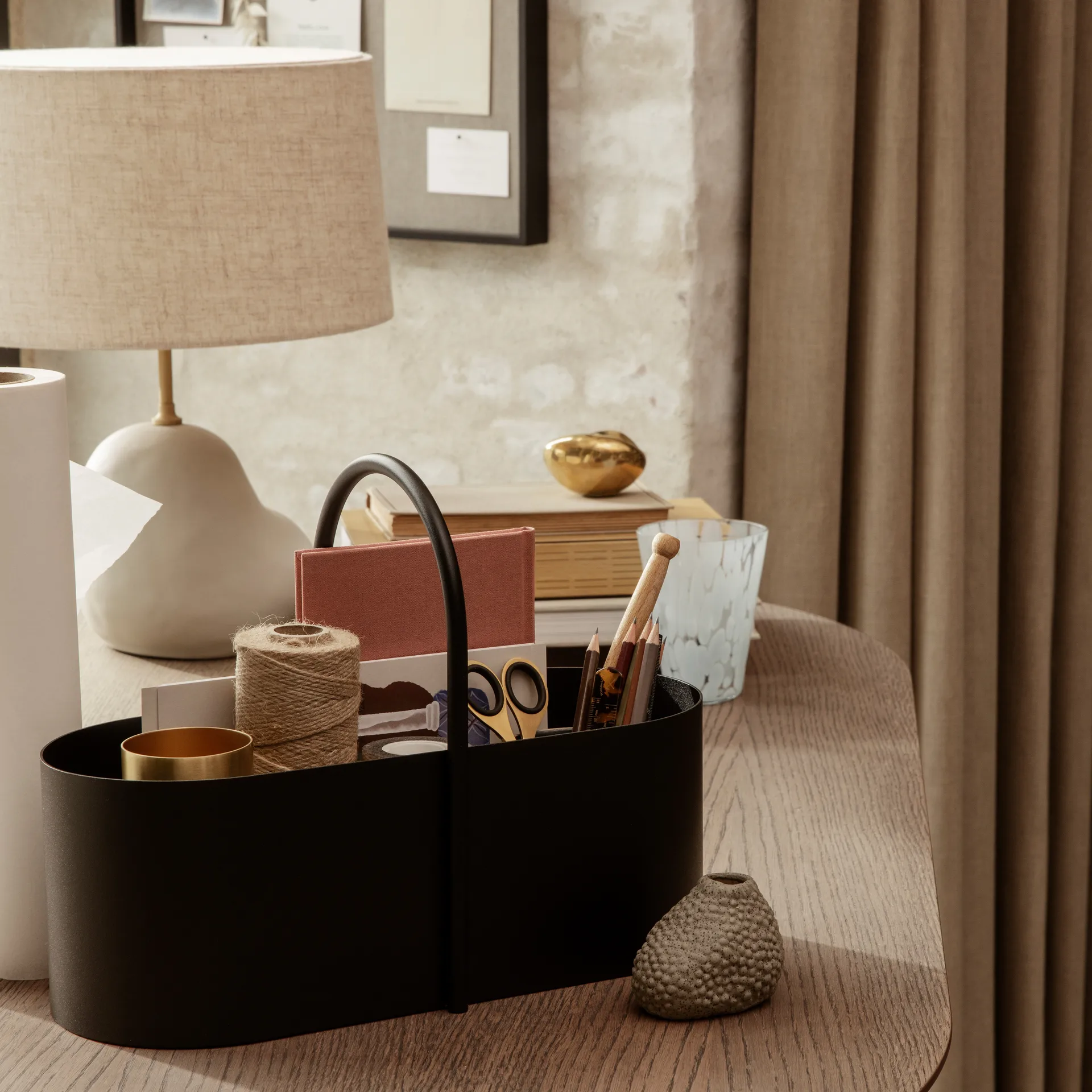 Grib Toolboks forvaringsboks, Black Ferm Living