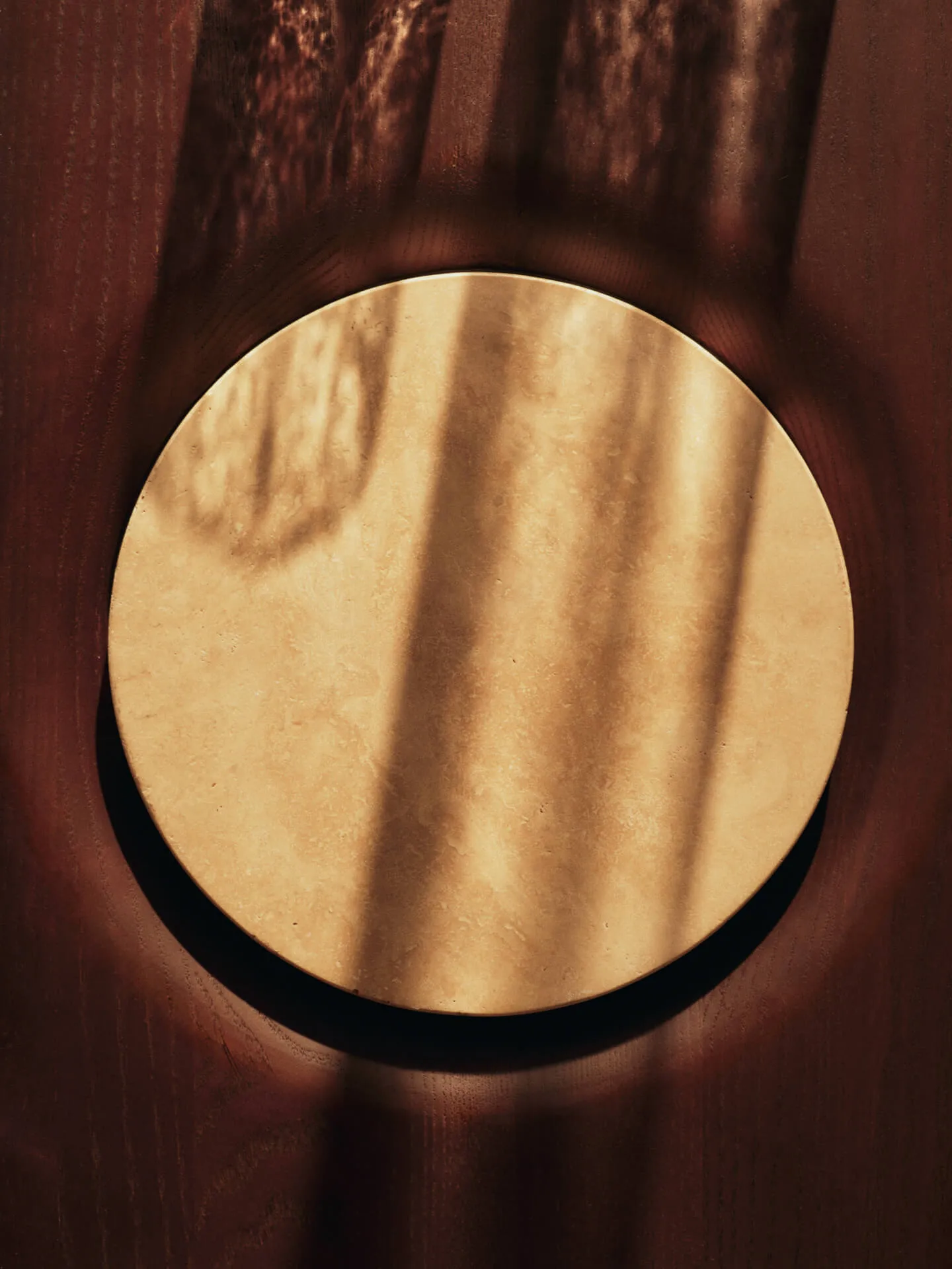 Grova sofabord, Travertine, 155x55x34 m Ferm Living