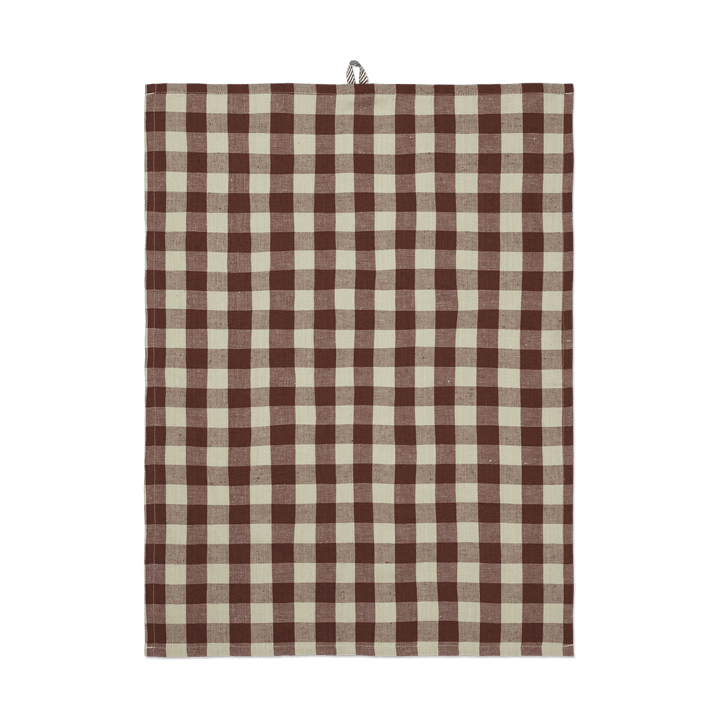 Hale kjøkkenhåndkle 50x70 cm - Cinnamon-grey green - Ferm Living