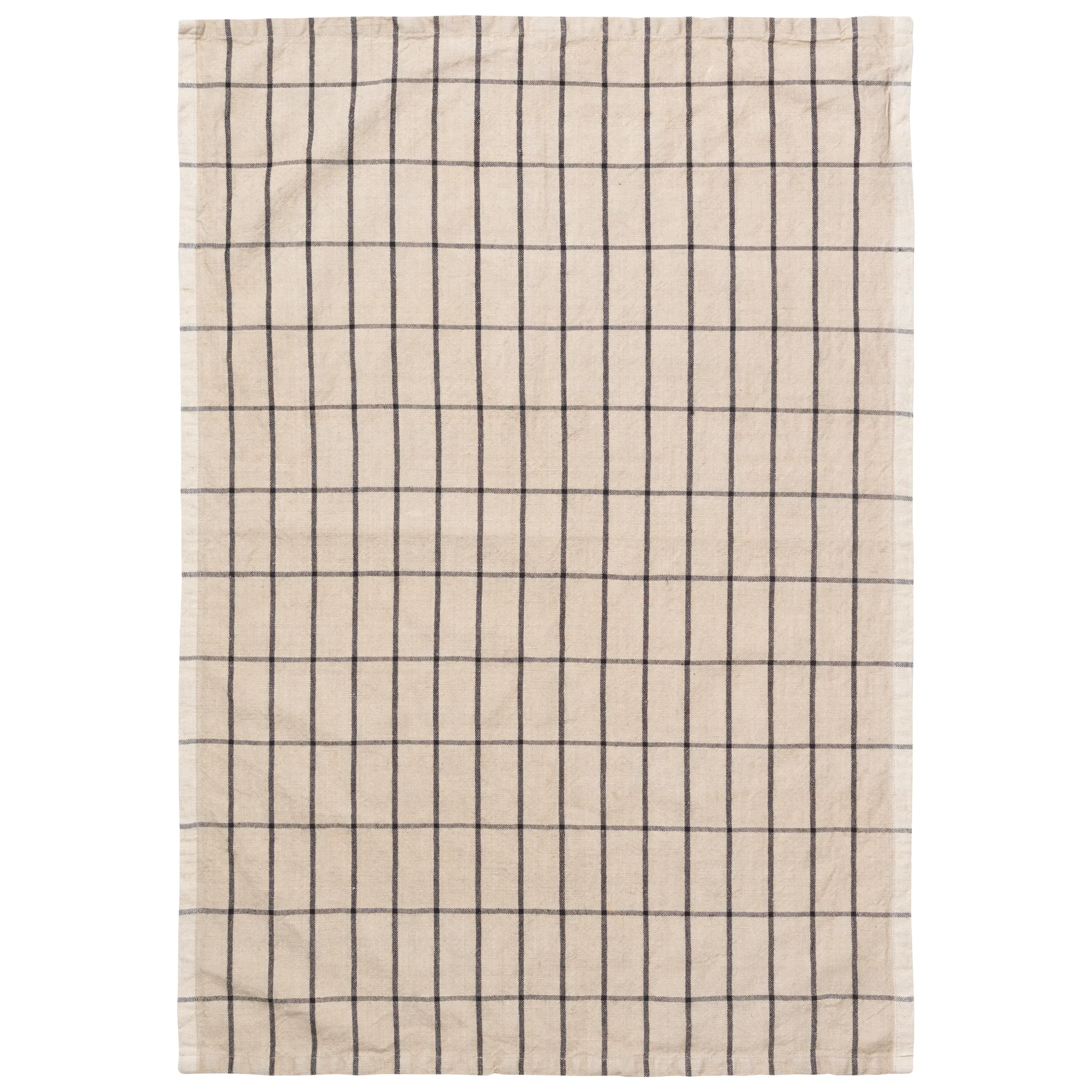 Hale kjøkkenhåndkle 50x70 cm, Sand-black Ferm Living