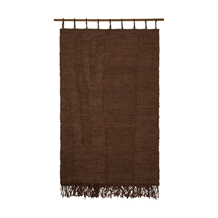 Harvest veggdekorasjon 100 x 165 cm - Dark chocolate - Ferm Living