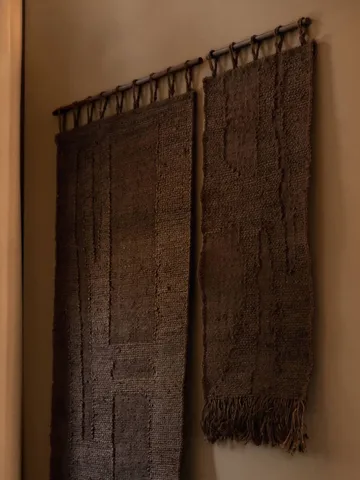 Harvest veggdekorasjon 100 x 165 cm - Dark chocolate - Ferm Living