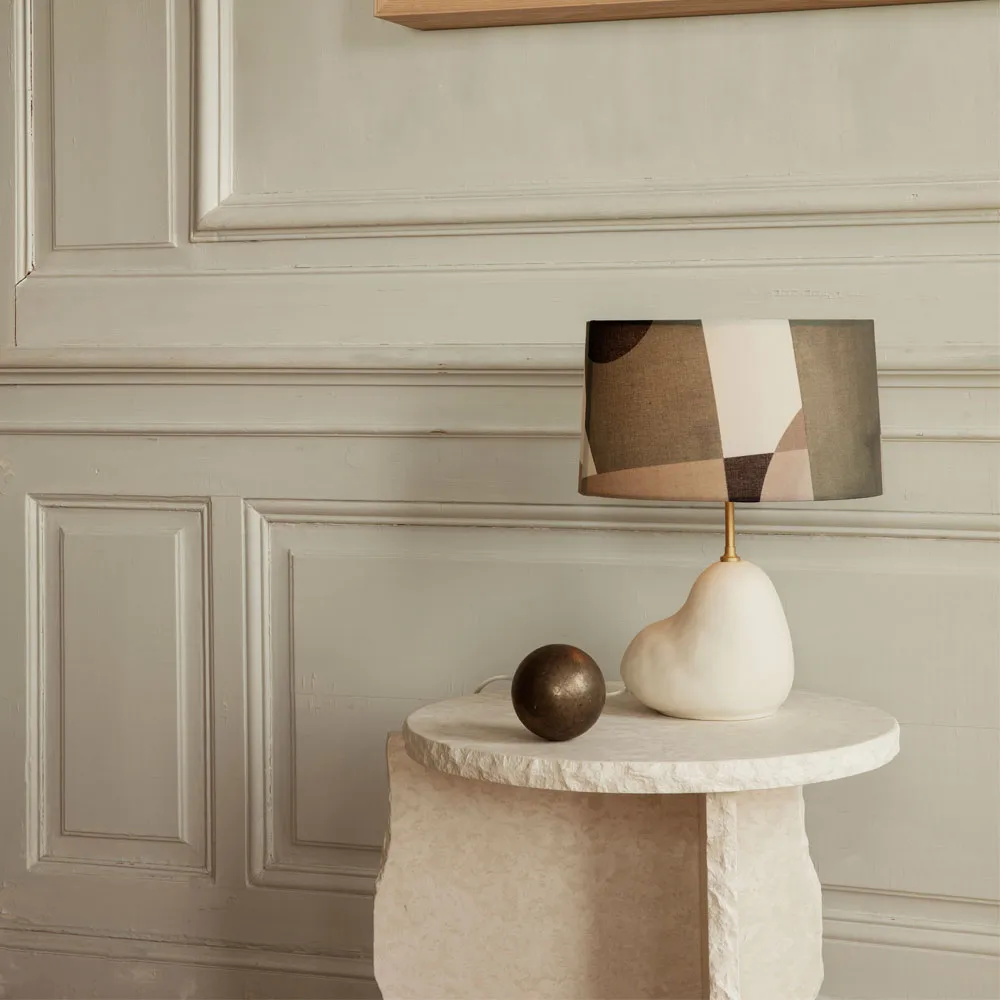 Hebe lampefot, dark grey, large Ferm Living