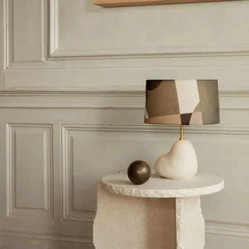 Hebe lampefot - dark grey, large - Ferm Living
